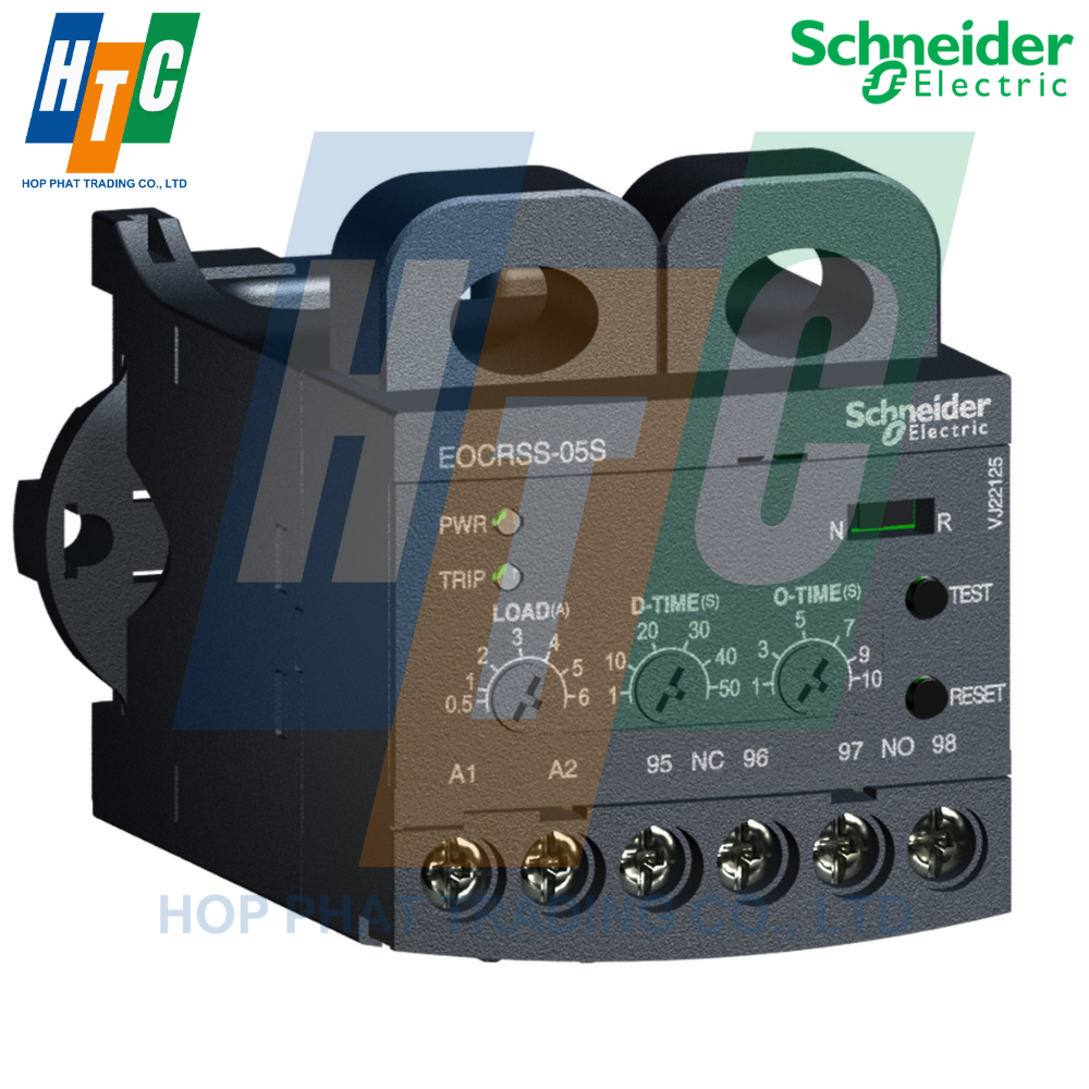 Relay điện tử EOCRSS-05S : Dòng từ 0.5A – 6A, Điện áp làm việc 24-240VAC/DC
